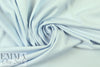 organic cotton interlock, Oeko-Tex certified - icy blue