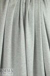 organic cotton interlock, Oeko-Tex certified - gray mix
