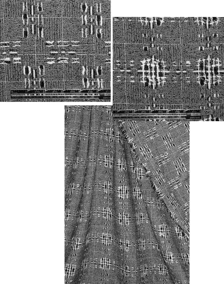 0scar black/white/marine fancy weave suiting