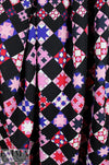 Pucci Italian haute couture micro-ottoman - quilt motif .625 yds