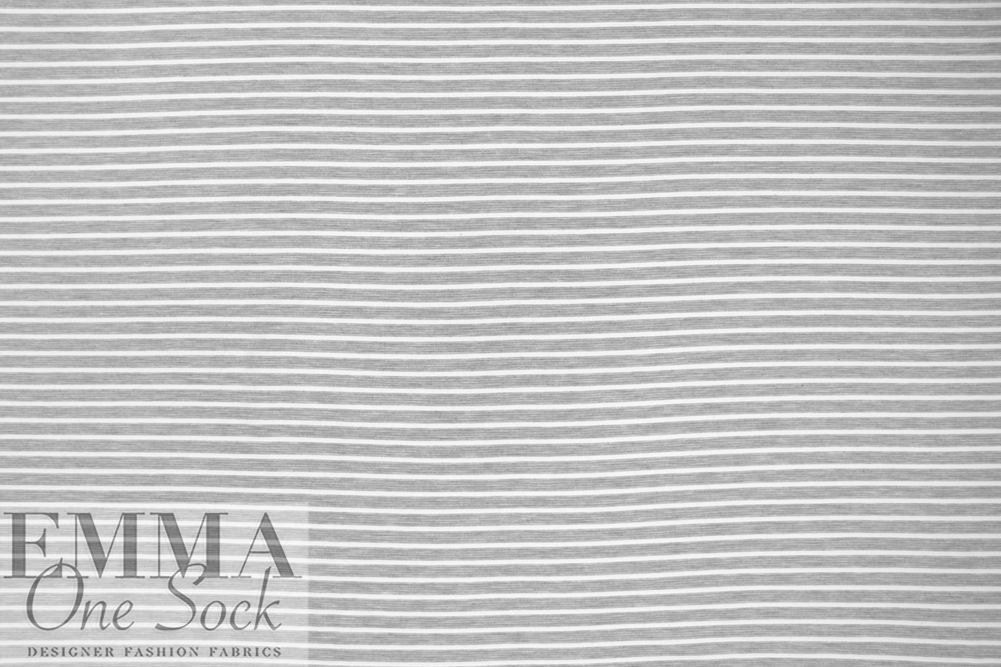 mini ottoman rayon blend knit - heather gray/white 2.25 yd