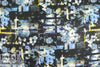 Carmen Marc Va1vo floral collage ottoman