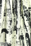 Carmen Marc Va1vo cream/black edgy ottoman 1.875 yd