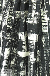 Carmen Marc Va1vo black cream edgy ottoman 3 yds
