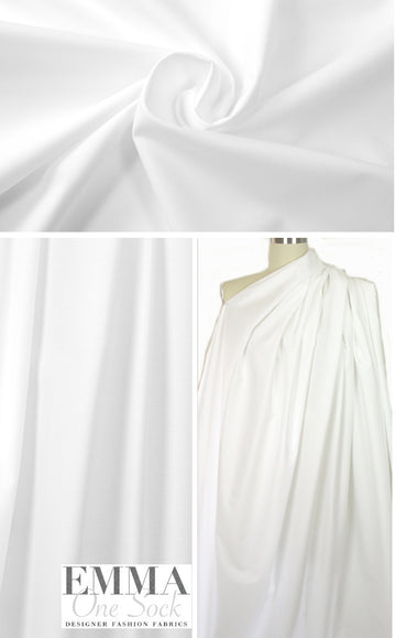 P0lo oxford cloth cotton shirting - white 1.875 yd