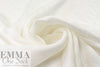 'Pan Chang knot' viscose jacquard lining - creamy white 1.25 yds