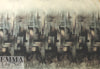 Italian edgy urban  panel woven 2.4 yd, Two Panels
