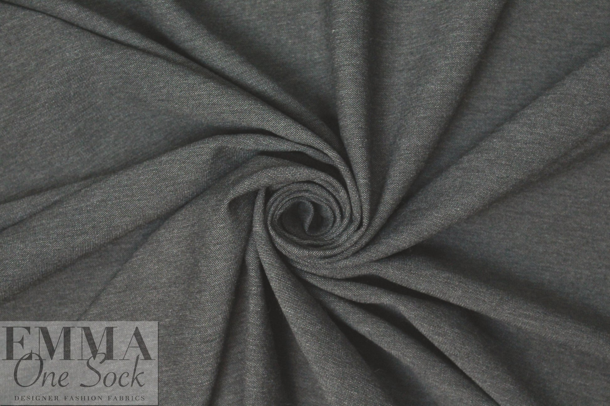 CA designer 4-way 'RPL' stretch woven - charcoal 2.25 yds