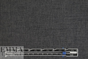 Italian poly/spandex black/gray tweedy stretch woven