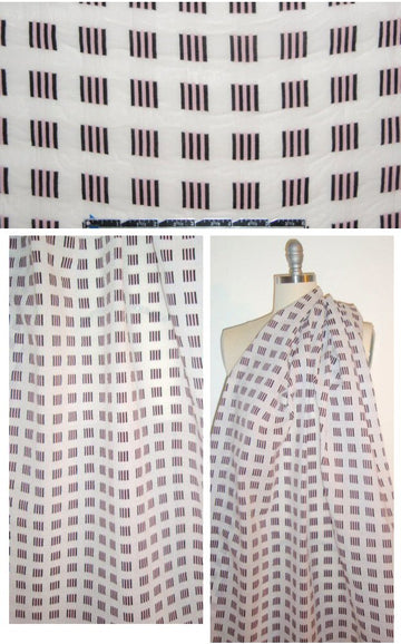 0pening Ceremony graphic boxes 'papyrus' woven 1.25 yd