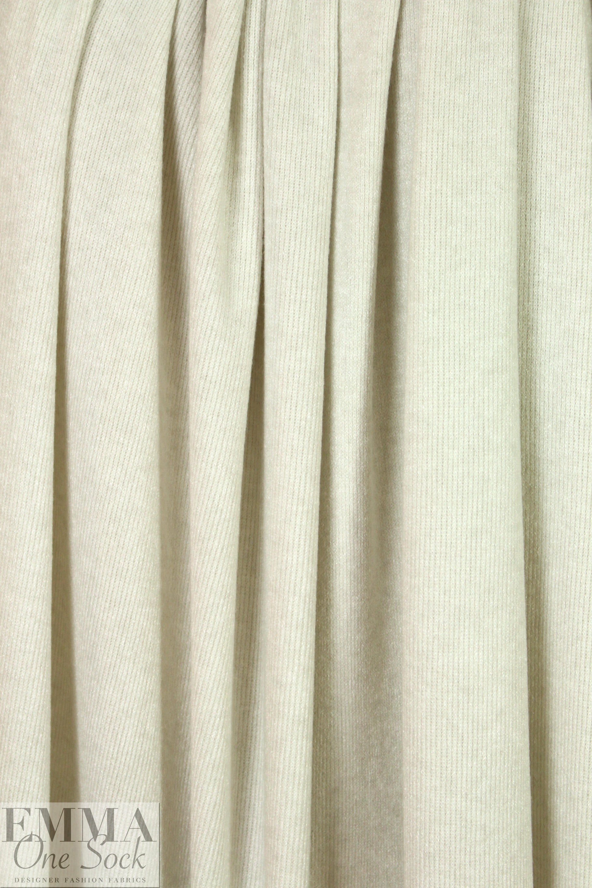 pashmina rib super soft sweater knit - alabaster 1.4 yds