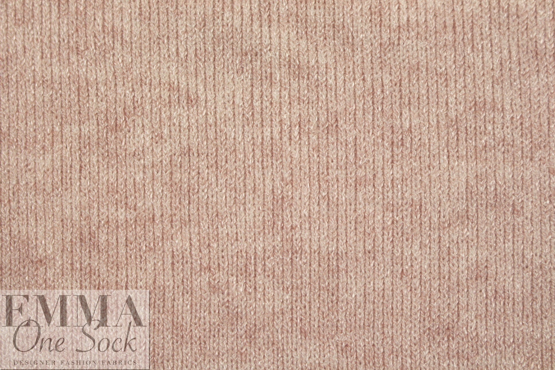 pashmina rib super soft sweater knit - pink blush heather .875 yds