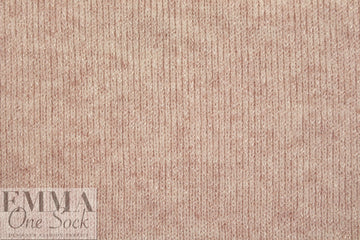 pashmina rib super soft sweater knit - pink blush heather 1.75 yds