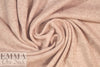 pashmina rib super soft sweater knit - pink blush heather .5 yds