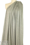 pashmina rib super soft sweater knit - slate gray heather 1.875 yd