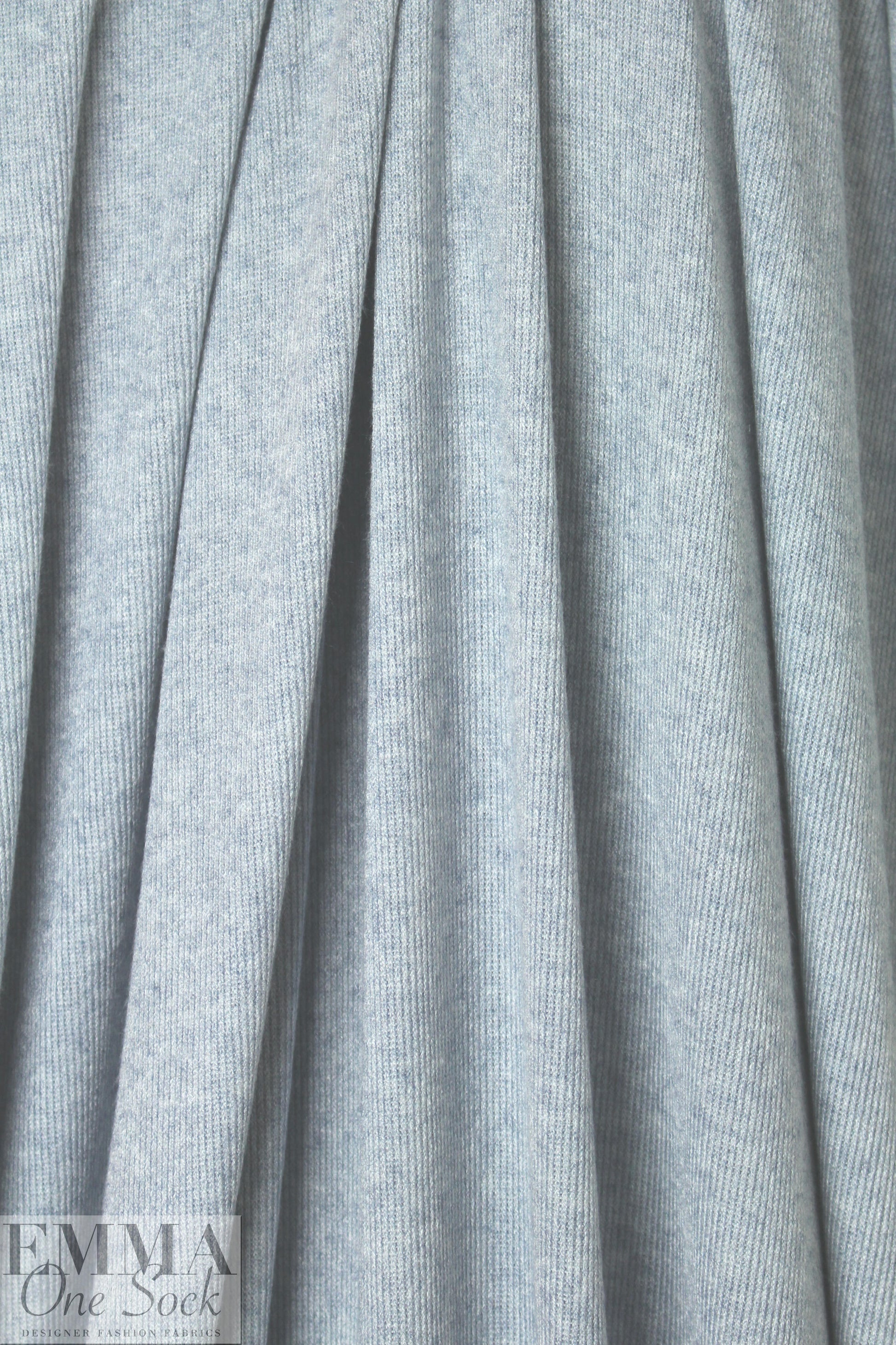 pashmina rib super soft sweater knit - bleached blue