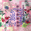 ponte, drapey viscose doubleknit 'garden patch'