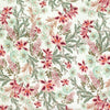 Italian 'graceful garden' viscose pebble crepe woven 1.75 yds
