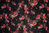 'Kandinsky revisited' drapey pebble crepe woven - red 1.625 yd