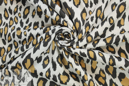 jacquard doubleknit - stylized jungle dot 1.625 yds