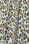 jacquard doubleknit - stylized jungle dot 2 yds