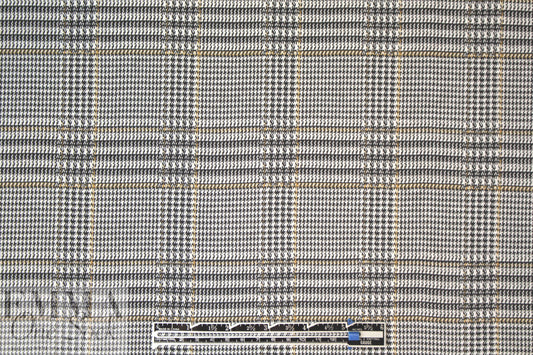 jacquard doubleknit - glen plaid 1.5 yd
