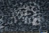 Tah@ri printed faux Persian lamb - navy animal 1.66 yd