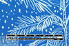 'island fantasy' viscose woven - brilliant blue 1.625 yd