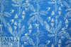 'island fantasy' viscose woven - brilliant blue 1.5 yd