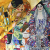 Dutch 'homage to Klimt ' 3-piece pillow cover panel *pattern included*