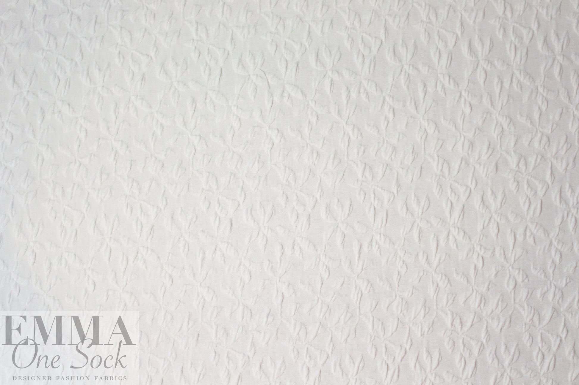 textured pinwheel pique novelty knit - white 1 yard, Minor Flaw