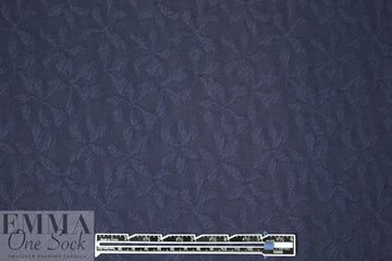 textured pinwheel pique novelty knit - dark navy
