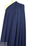 textured pinwheel pique novelty knit - dark navy 2 yds
