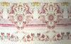 Italian printed textured cotton woven - decorative panel