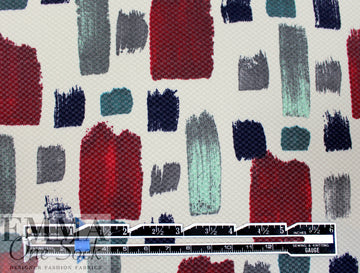 Esprit cotton/spandex stretch pique' - 'paint swatch' 1.625 yd