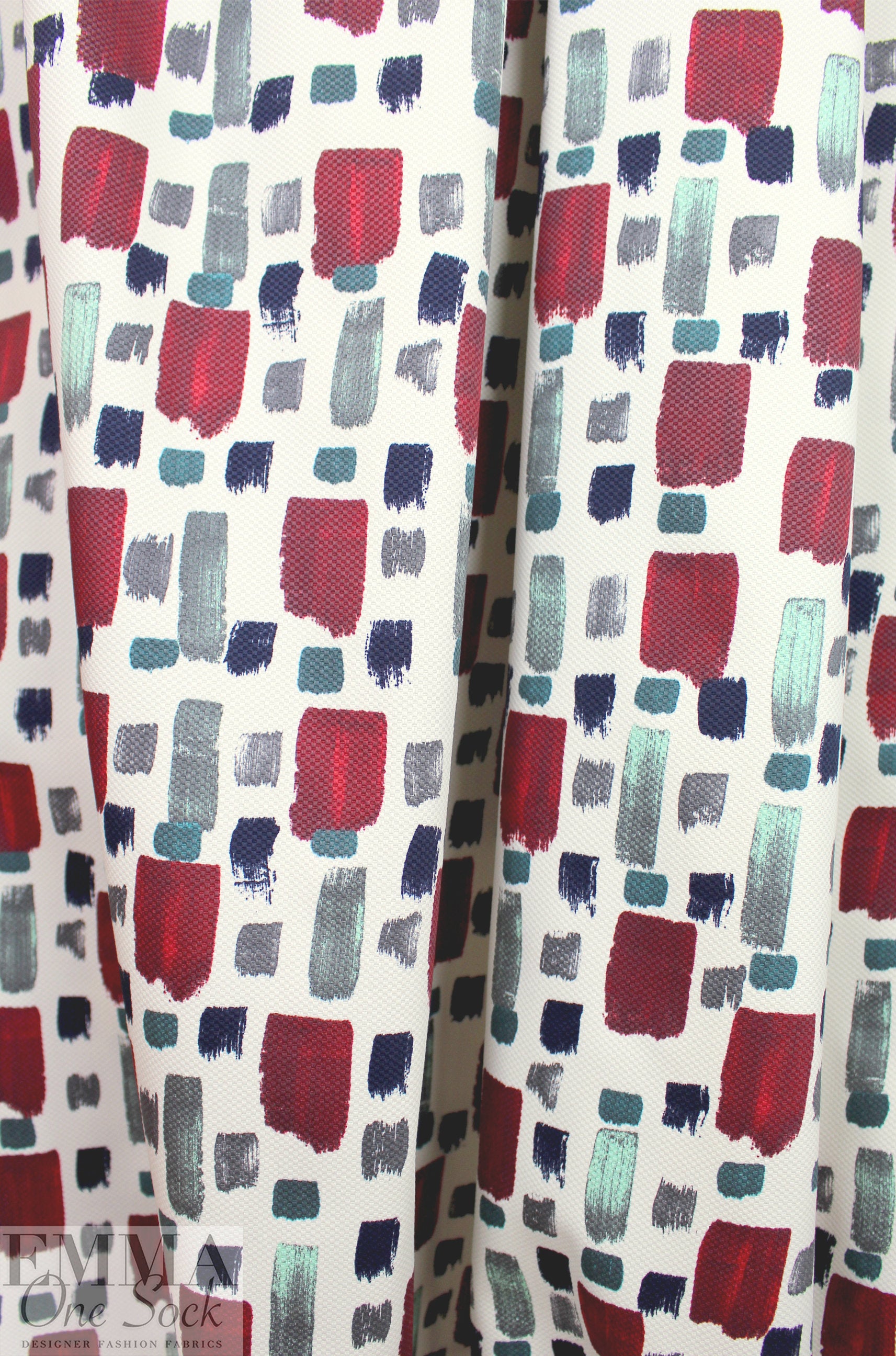 Esprit cotton/spandex stretch pique' - 'paint swatch' 1.625 yd