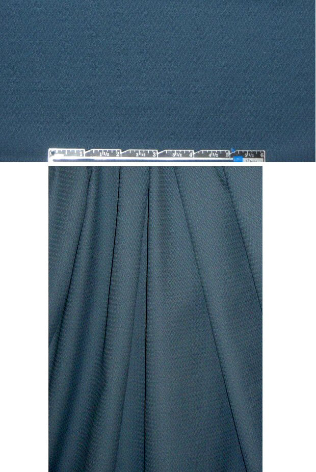 Italian stretch cotton pique - soft navy .75 yds