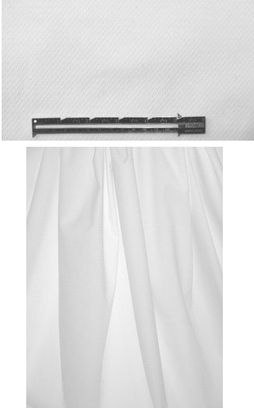 Italian stretch cotton pique - white 1.5 yds