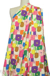 Mi11y stylized tulips stretch cotton pique'