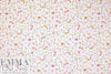 CA designer berries and butterflies cotton knit .875 yds