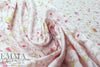 CA designer berries and butterflies cotton knit .875 yds