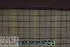 Italian earthtones yarn dyed doublesided plaid woven
