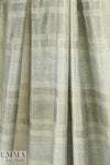 Italian 'wet look' ombre' plaid yarn dyed voile 1.5 yds