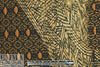 Yiga1 Azroue1 earth tones pleated woodcut graphic