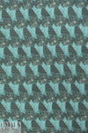 Yiga1 Azroue1 poly pleated woodcut graphic