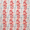 tie dye viscose accordion plisse' woven- pomegranate/sky 1.625 yd