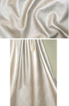 viscose-backed supple faux leather - white gold 2 yd