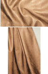 viscose-backed supple faux leather - copper 1.25 yd