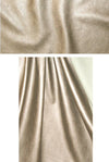 viscose-backed supple faux leather - blonde 1.625 yds