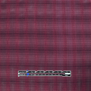 CA designer viscose blend plaid jacquard woven - raspberry/plum 1.125 yds